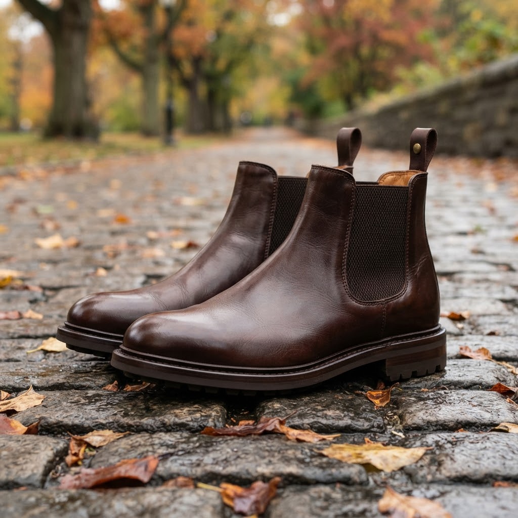 Kensington Chelsea Boots (Dark Brown)