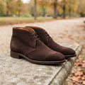 Regent Chukka Boots (Chocolate Suede)